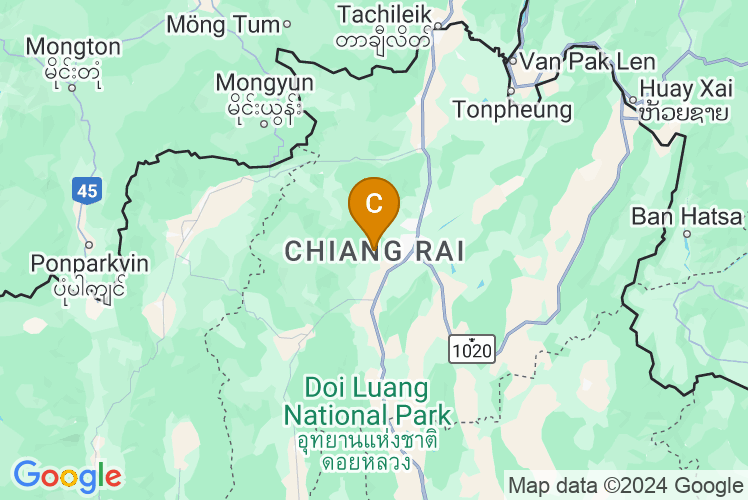 Map of Chiang Rai