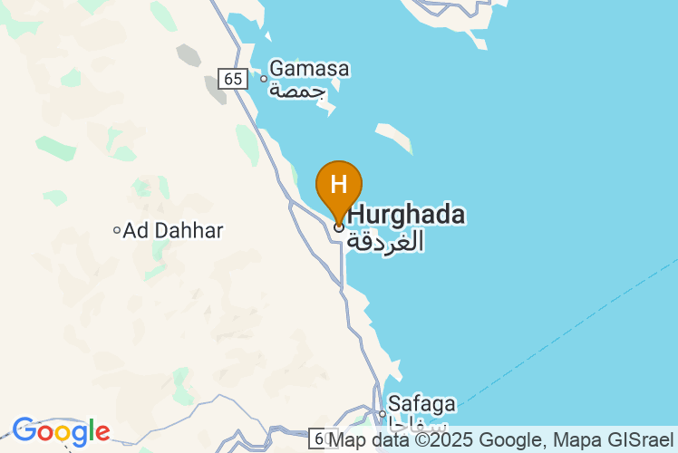 Map of Hurghada