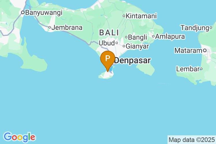 Harta Plaja Jimbaran