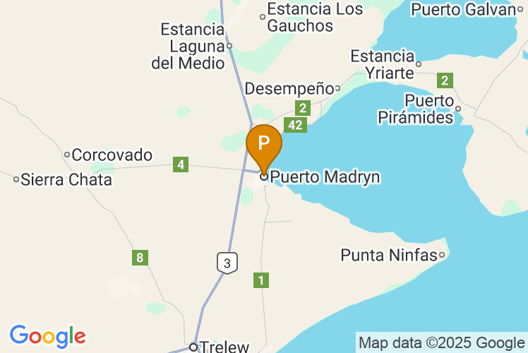 Harta Puerto Madryn