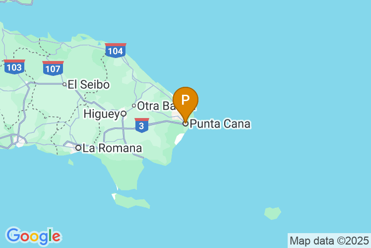 Harta Punta Cana