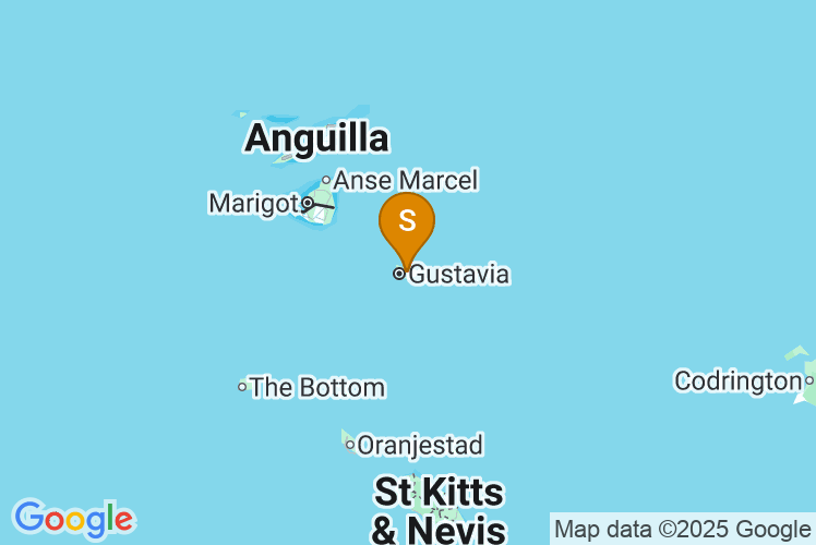Harta Saint Barths