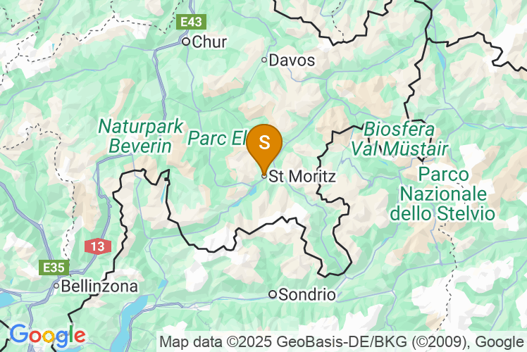 Harta St. Moritz